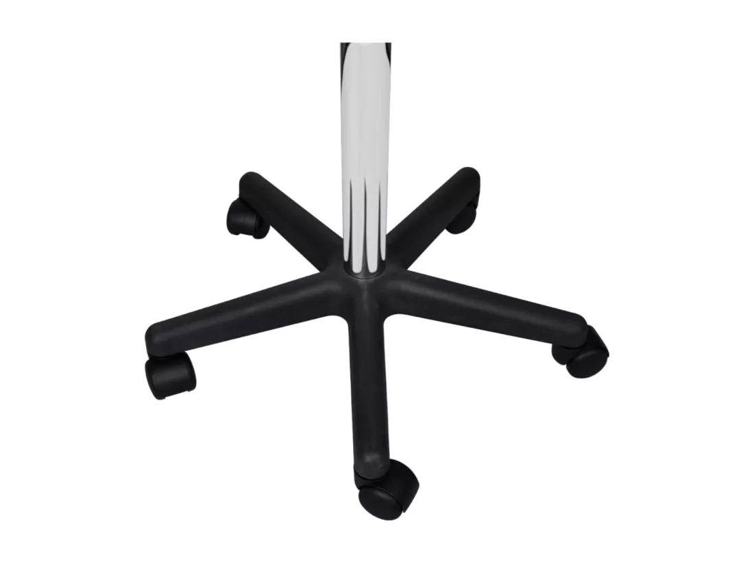 Tabourets de bureau 2 pièces Marron 35,5x84 cm Similicuir