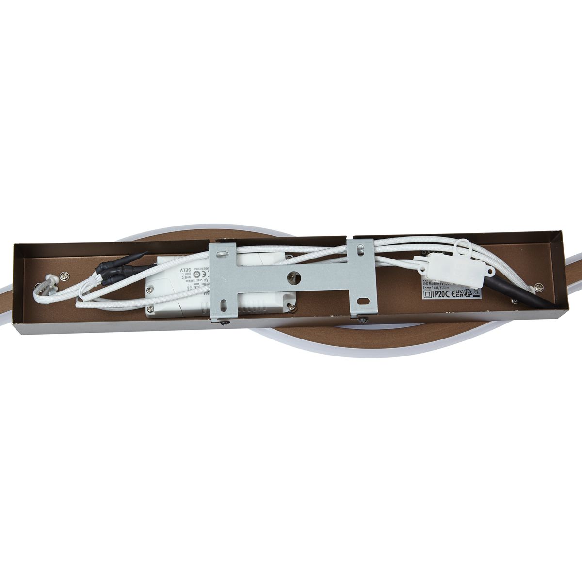 Design wandlamp donker brons 3-staps dimbaar 2-lichts - Bummy