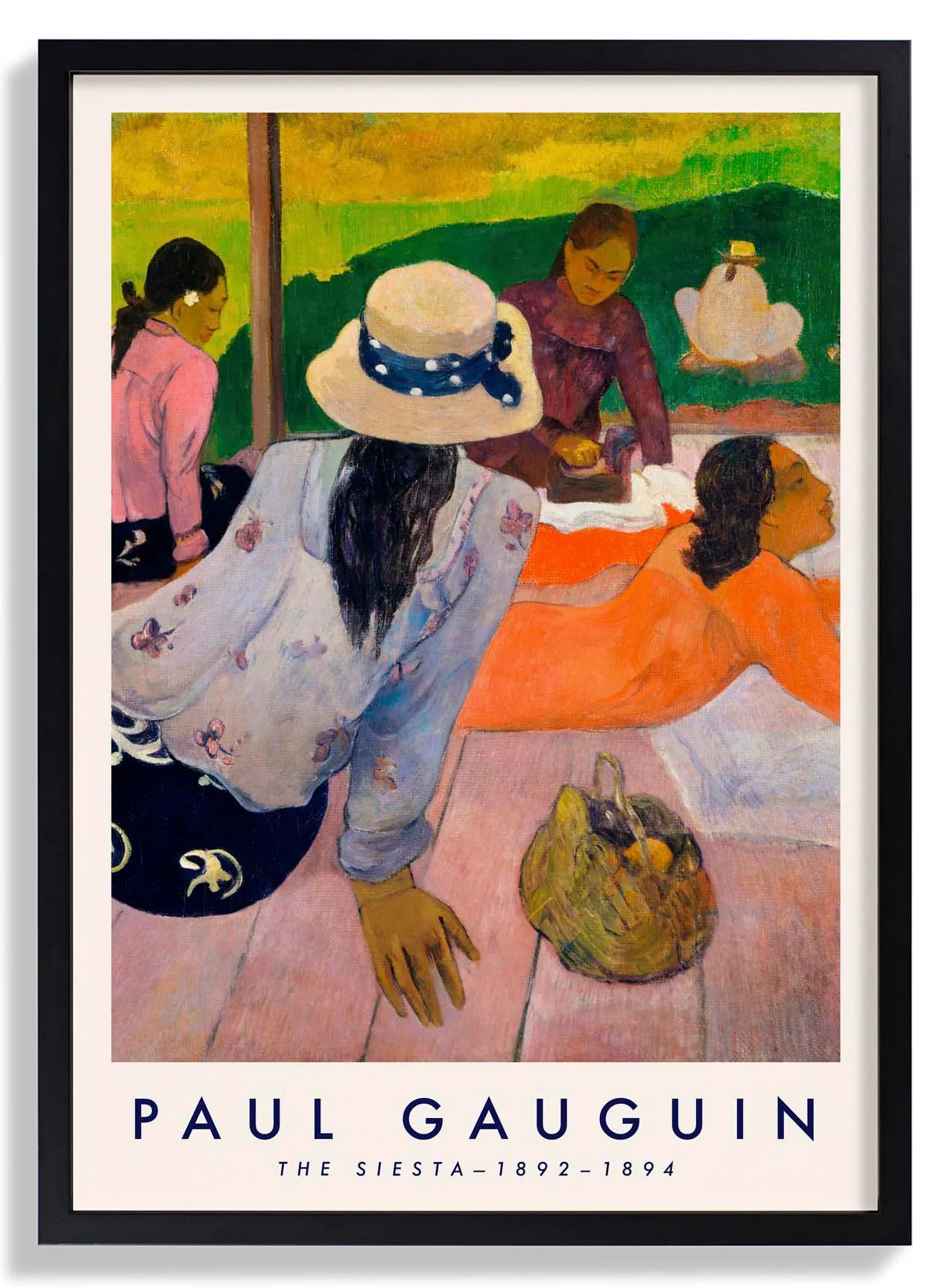 Die Siesta von Paul Gauguin