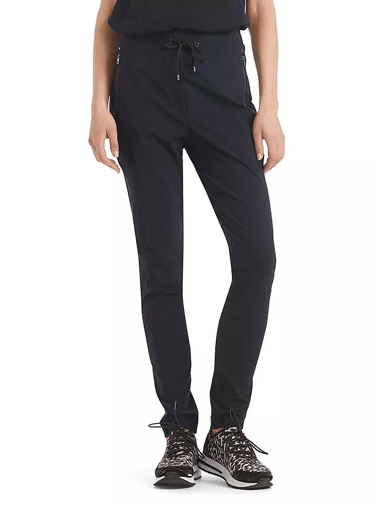 MARC CAIN Hose Jogging Fit dunkelblau
