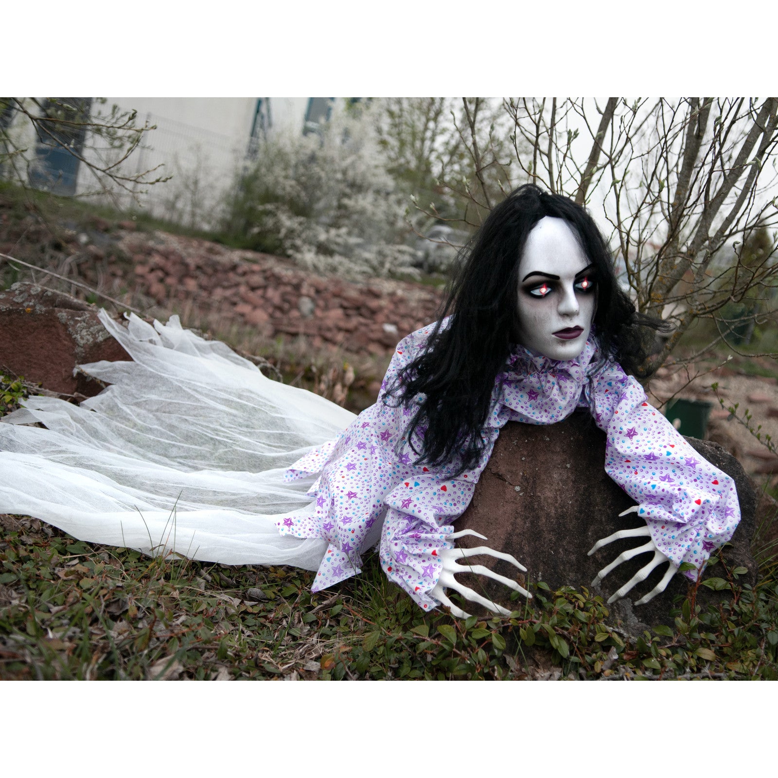 Europalms Halloween figure Crawling Girl