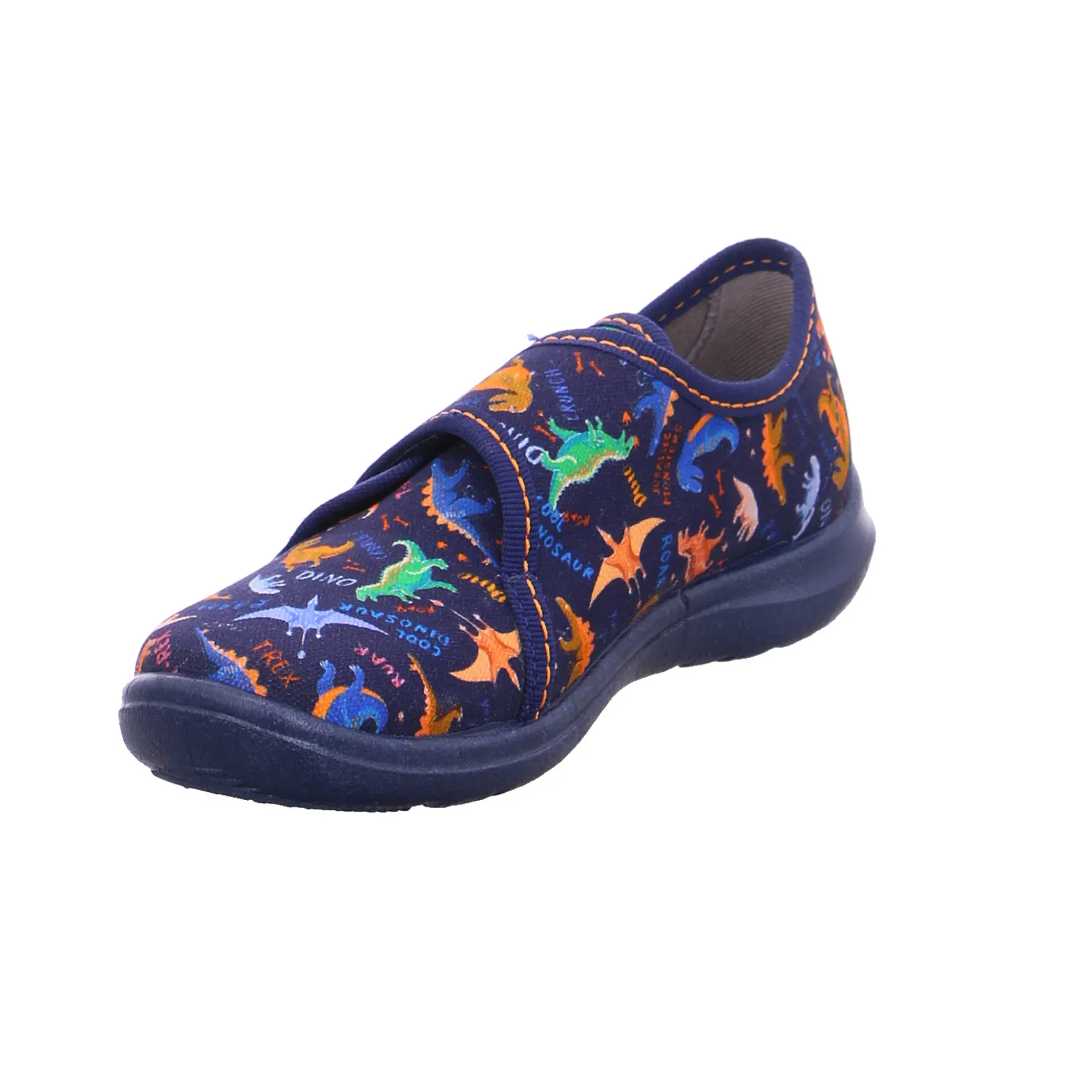 BECK Kinder-Hausschuh Dunkelblau Textil  Unisex