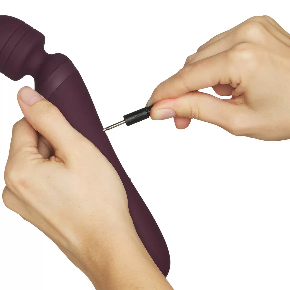 Amaysin Magic Wand og Dildo Vibrator Opladelig