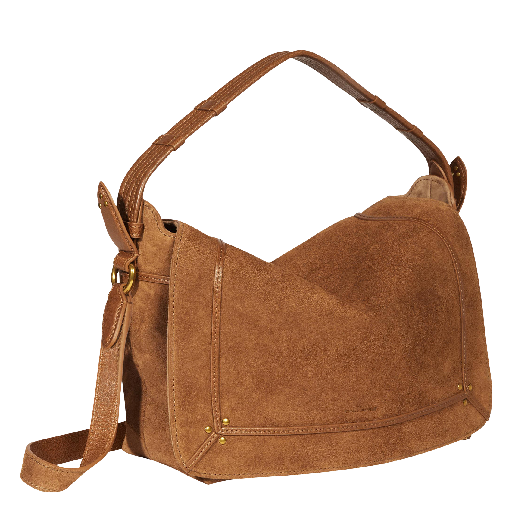 PEPITO M - Sac bandoulière en cuir | Marron