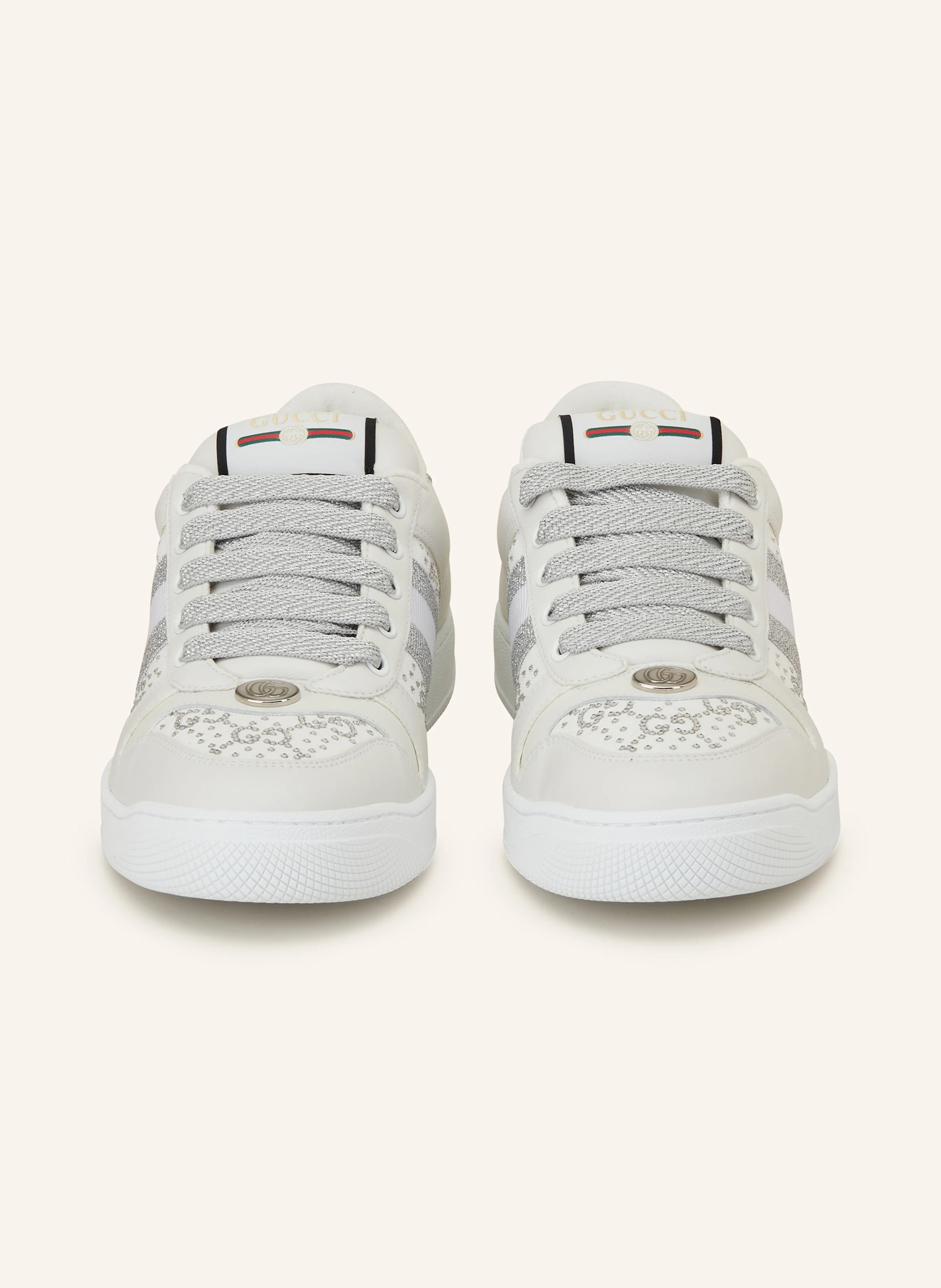 GUCCI Sneaker mit Schmucksteinen