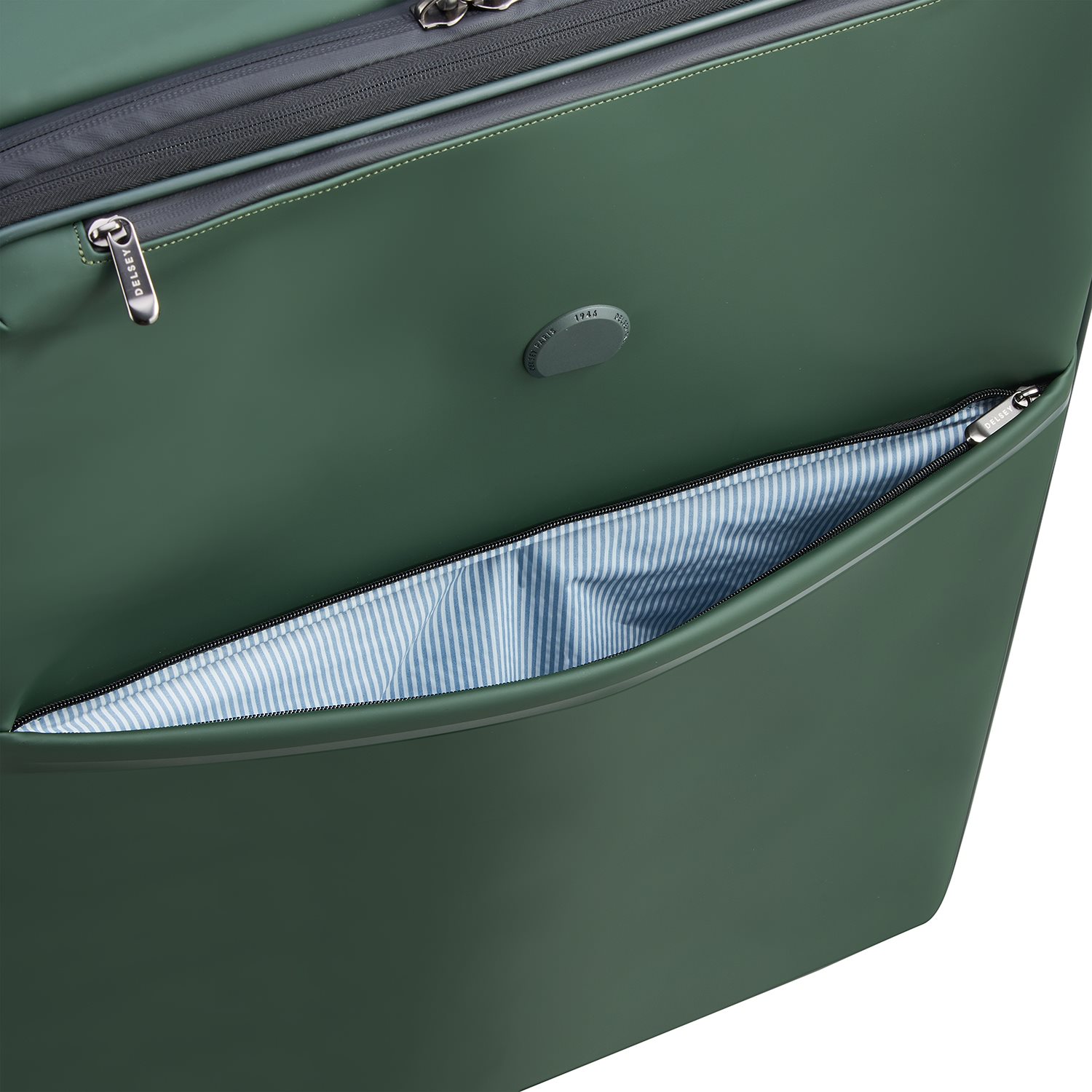Delsey Turenne Soft Trolley XL Expandable dark green