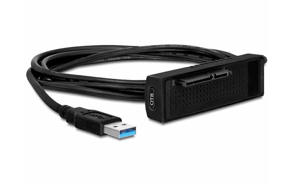 Dockingsstation für 1x SATA-HDD, USB 3.0Dockingstation für SATA-Festplatte, USB 3.0