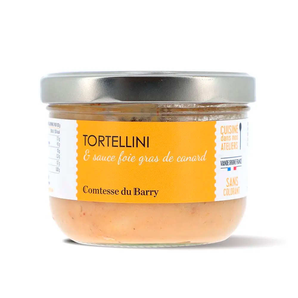 Tortellini sauce au foie gras