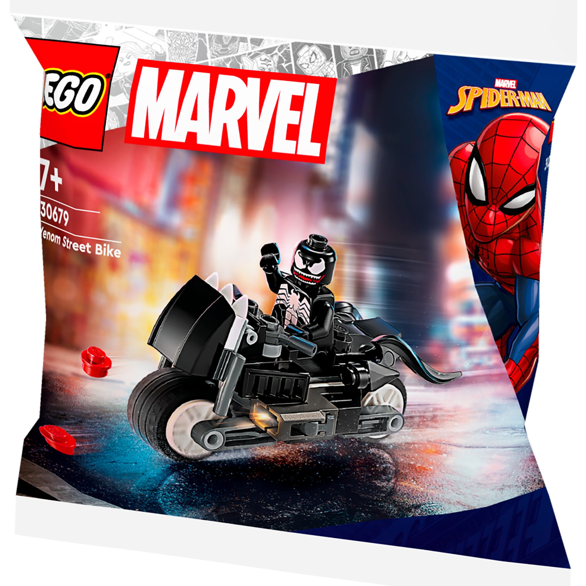 LEGO Konstruktionsspielzeug Marvel Super Heroes Venoms Motorrad