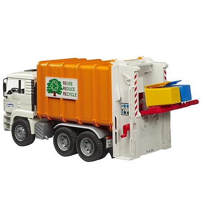 Bruder LKW - MAN TGA Müllwagen - 02772