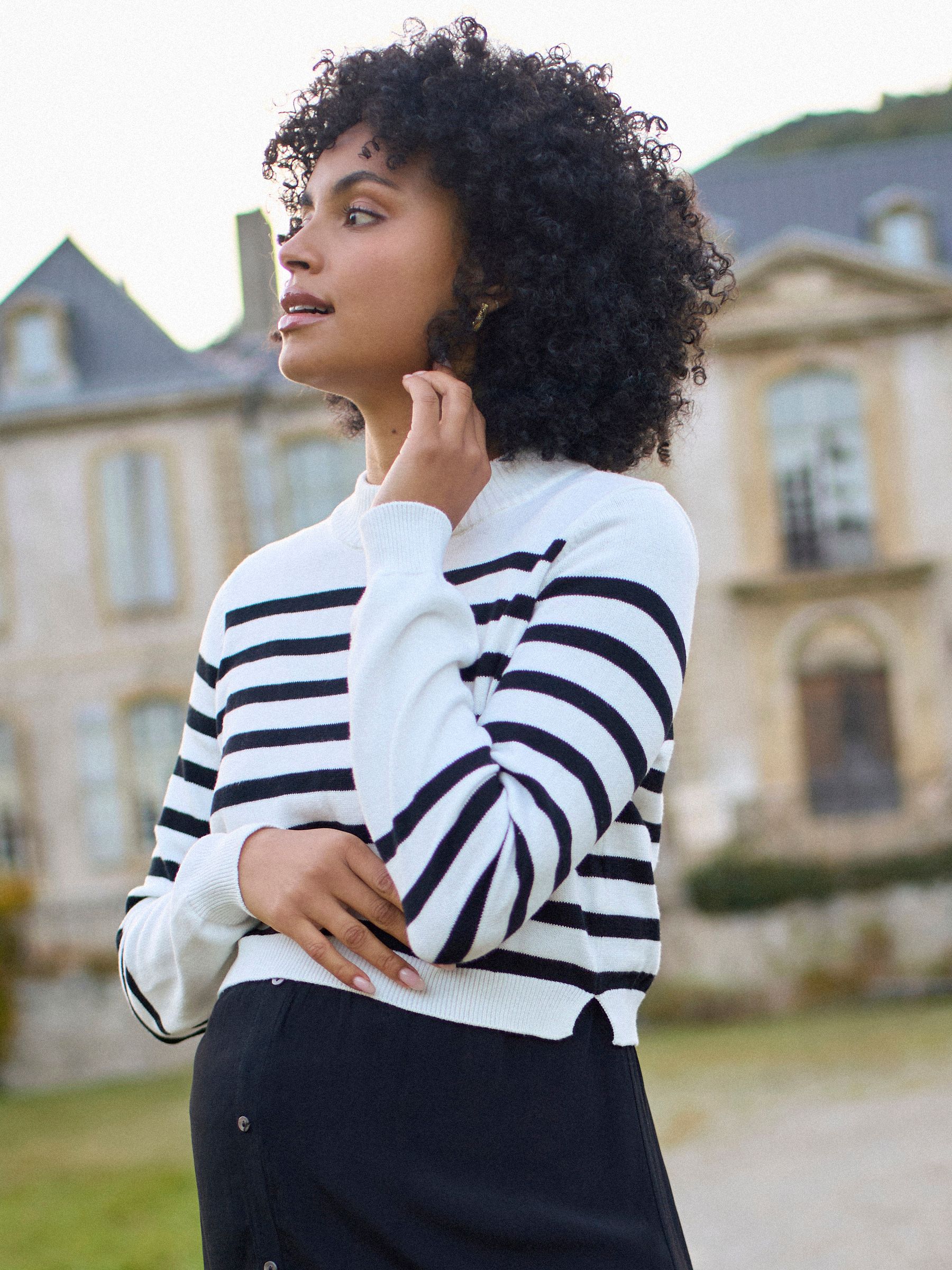 Seraphine Maternity & Nursing Knit Top Dress