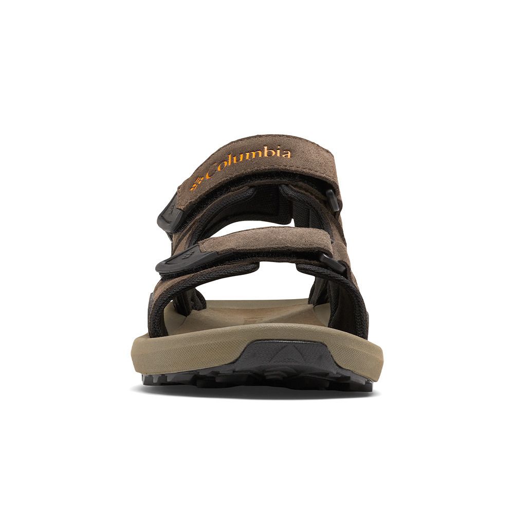 Columbia TRAILSTORM HIKER 3 - Sandales Homme cordovan/gold amber