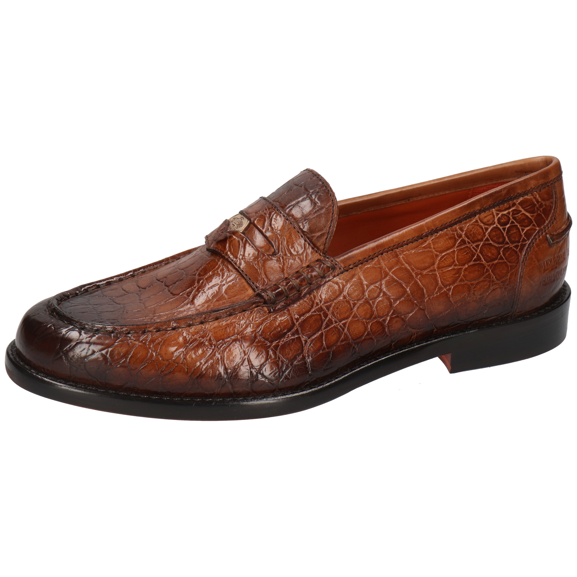 GIANNA 3 - Mocassins à talon plat | Marron