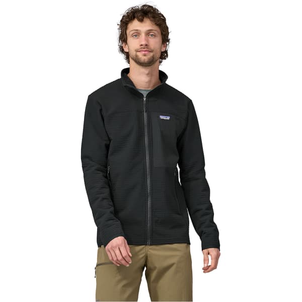 Veste polaire randonnée PATAGONIA M'S R2 TECHFACE JKT BLACK