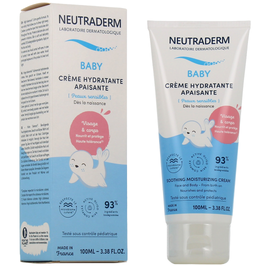 Crème hydratante apaisante Neutraderm Baby
