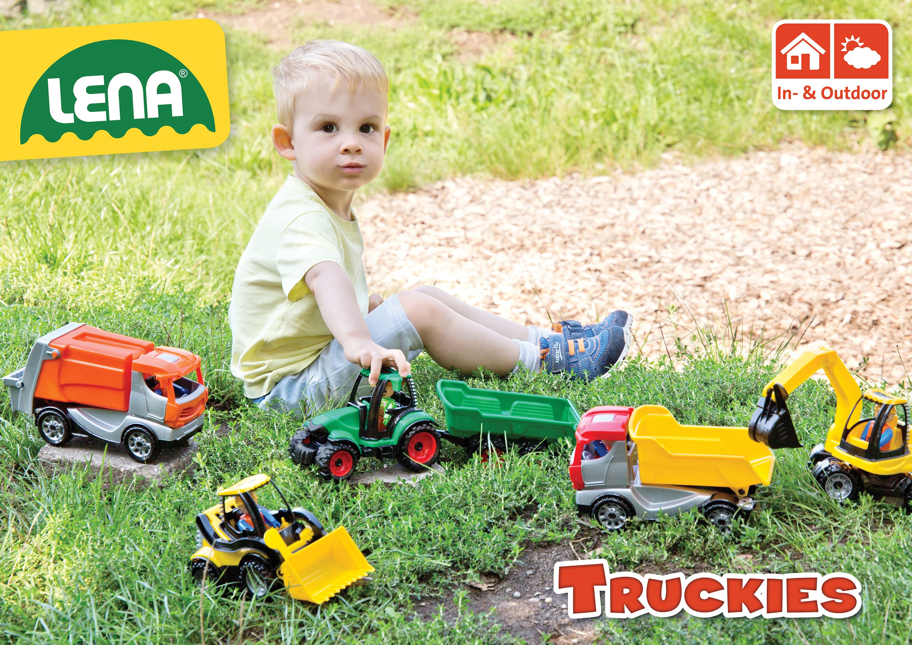 Truckies Traktor mit Anhänger, SK