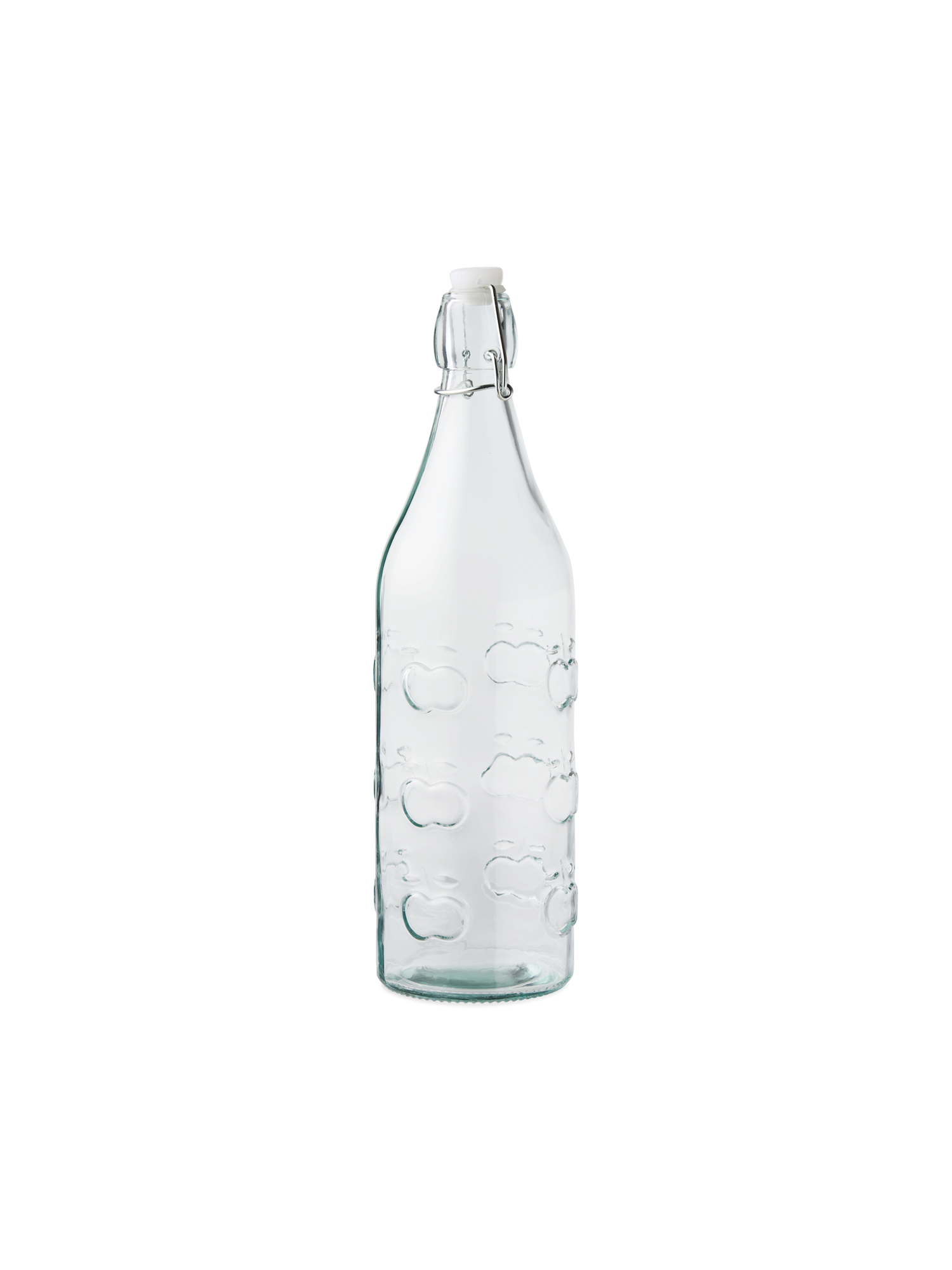 Glasflaske 1 L | Ø8,9 x 31,5 cm. 1 L. | Clear