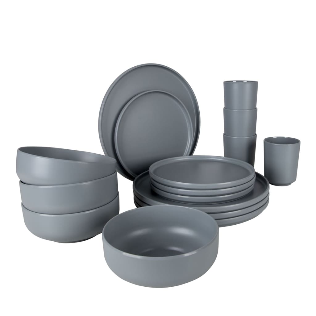 Conjunto de jantar de melamina Bo-camp Patom com 16 peças