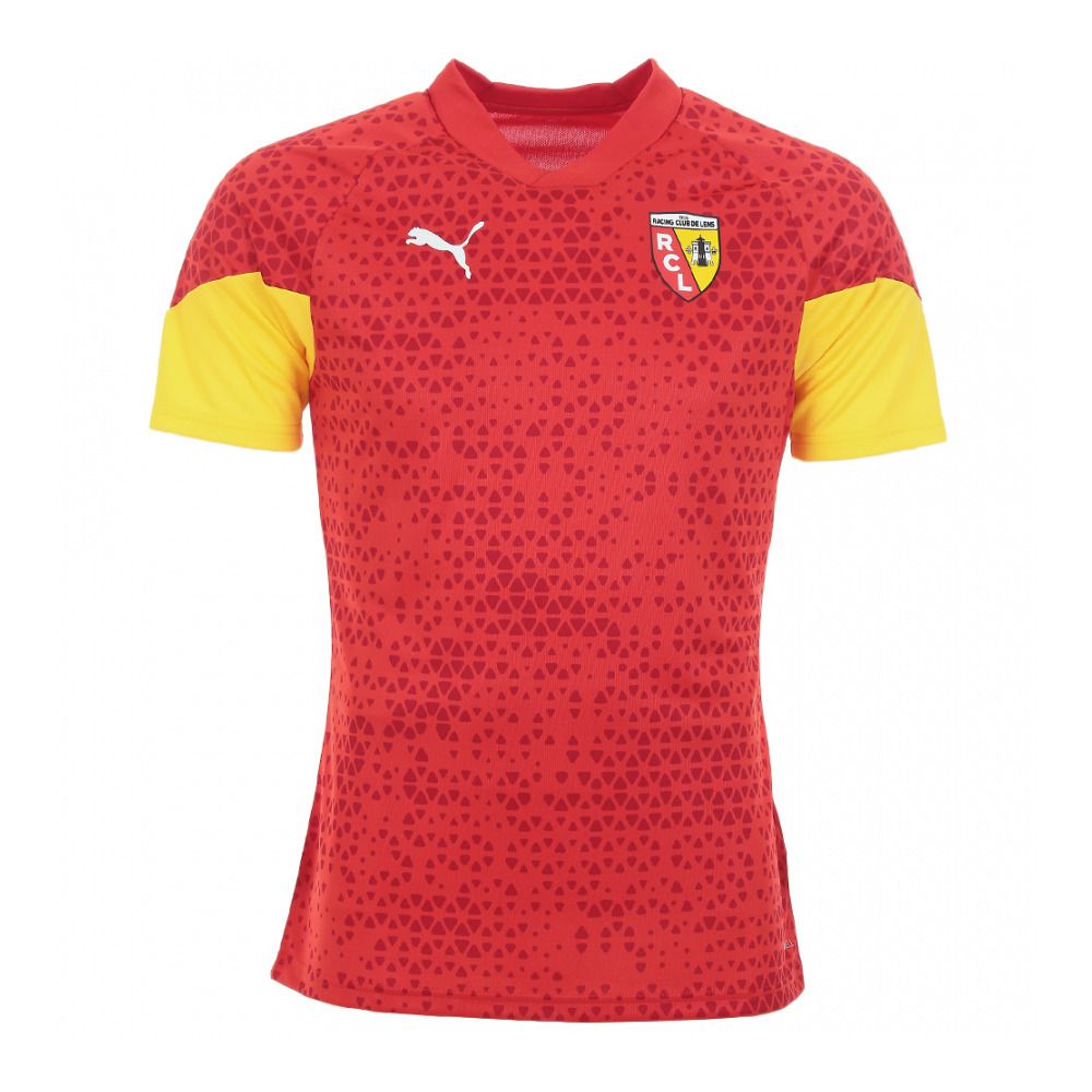 Puma RCL TRG - Maillot Homme puma red/pelé yellow