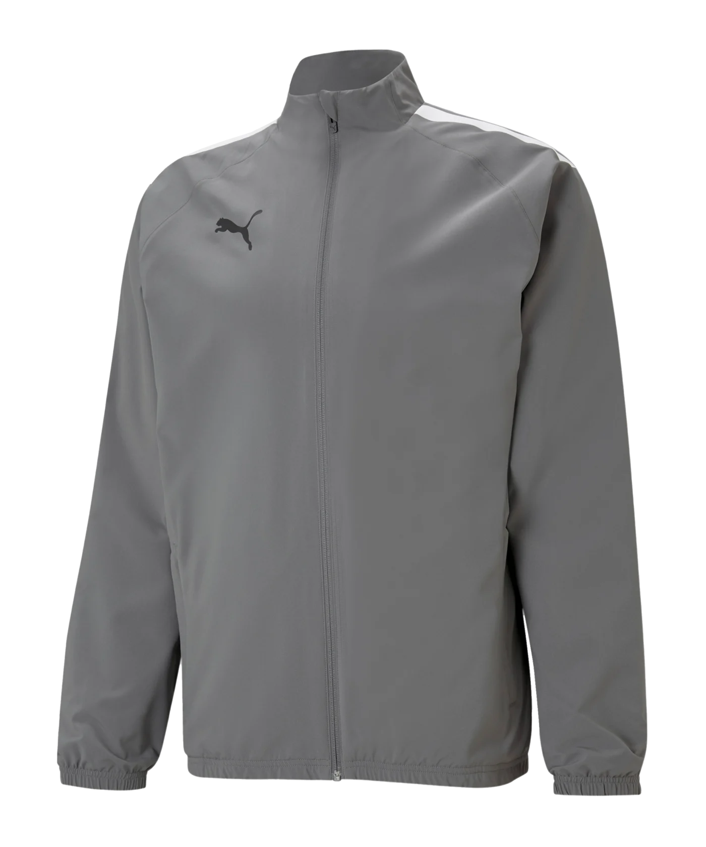 PUMA teamLIGA Sideline Jacke Kids Grau Weiss F13