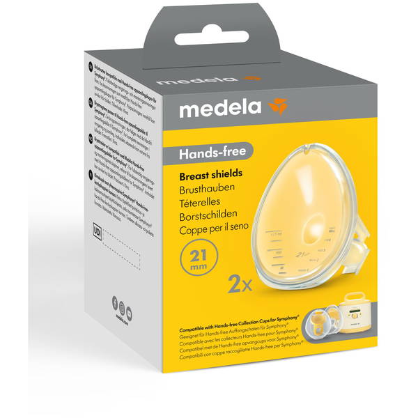 MedelaMedela   Hands-free Brusthauben für Doppelpumpset Symphony 2 Stk 21mm