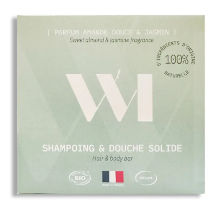 What Matters Savon solide Corps & Cheveux - Amande Douce & Jasmin
