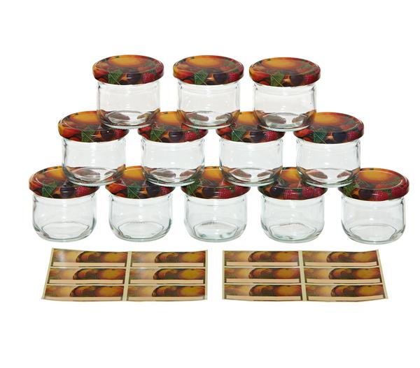 Dehner Einkochglas, 120 ml, 12er-Set
