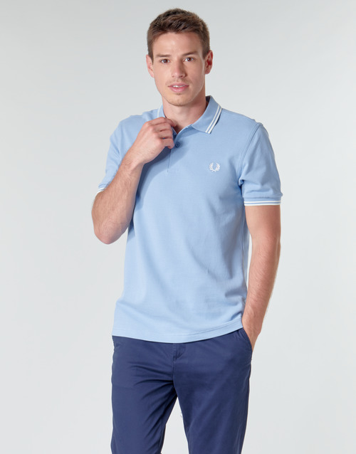 Fred Perry - TWIN TIPPED FRED PERRY SHIRT - Bleu