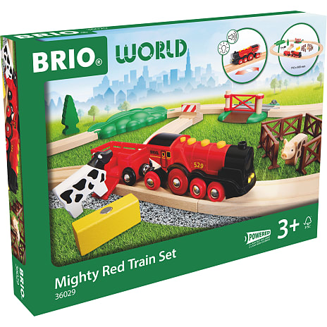 BRIO bondegårdssæt m. lokomotiv 36029