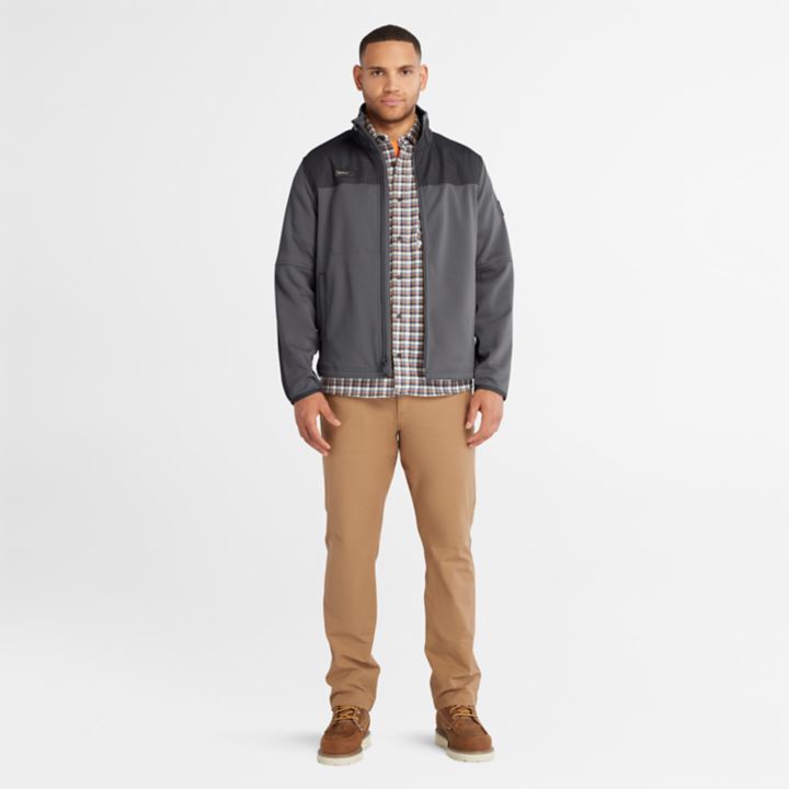 Jaqueta Timberland PRO Trailwind Fleece Masculina na cor Cinza