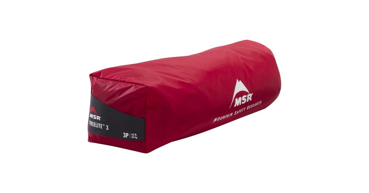 MSRFreeLite 3 tent  (Lichtbruin/rood)
