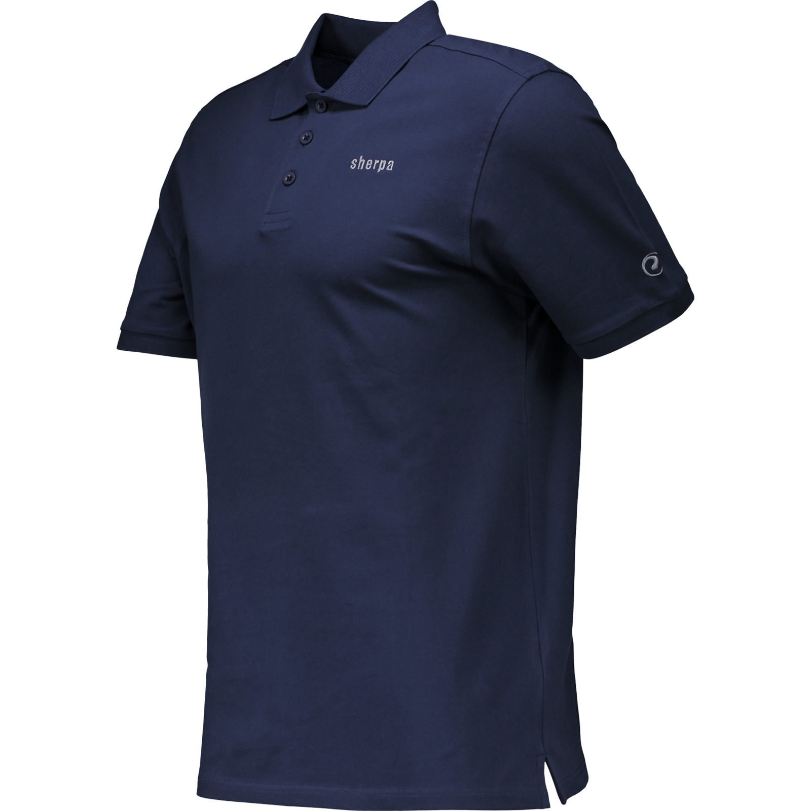 Sherpa Herren-Poloshirt Shanphe S, dunkelblau