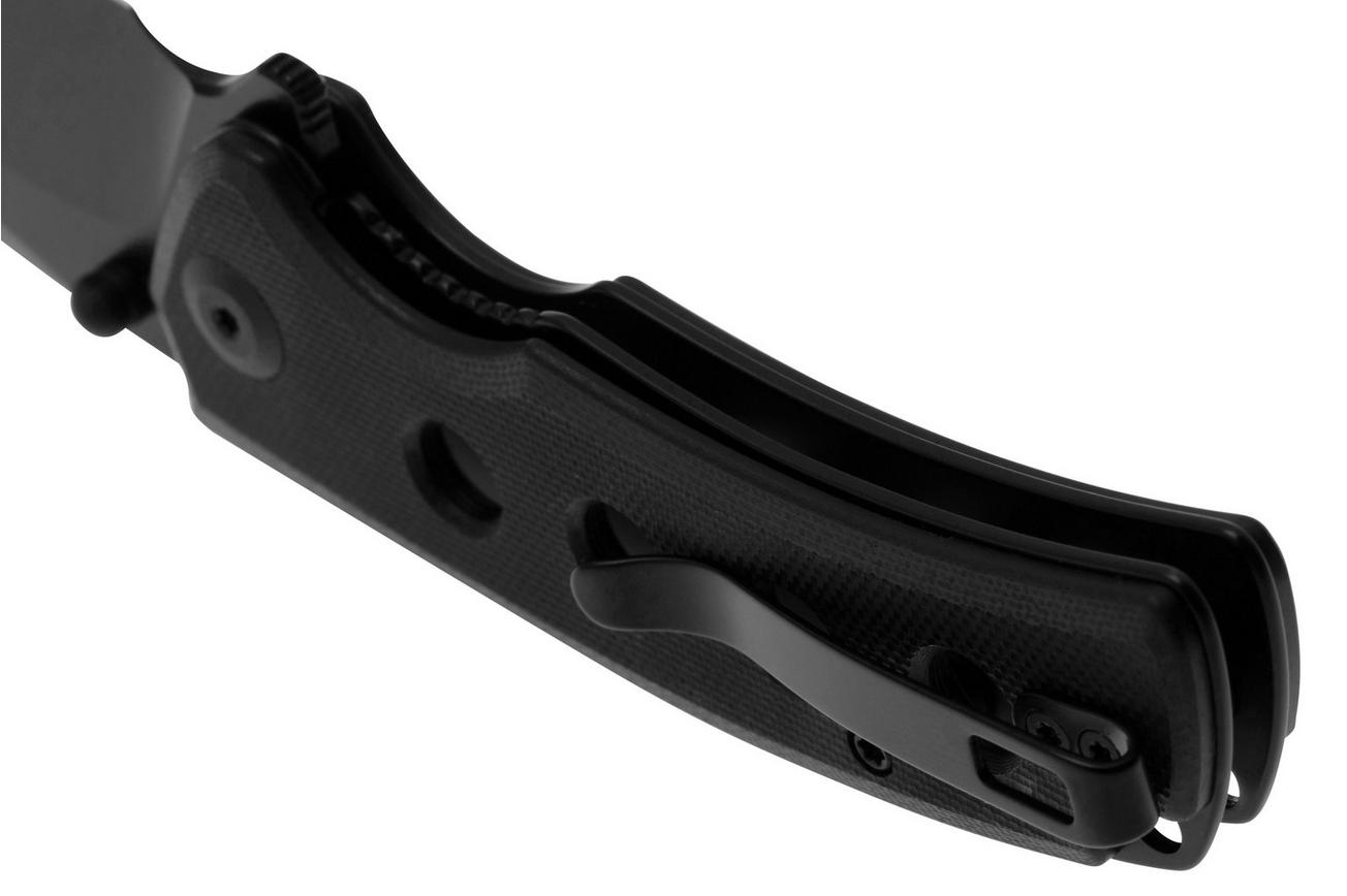 Sencut Excalis S23068-1 Black 9Cr18MoV, Black G10 zakmes