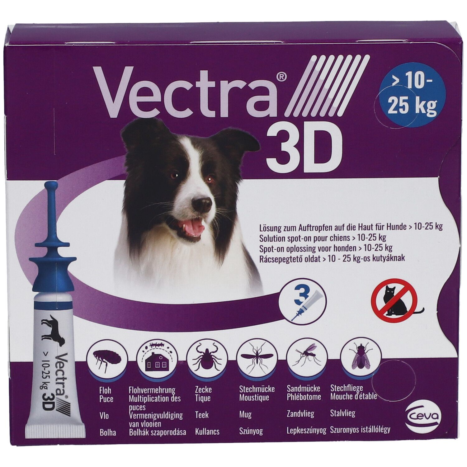 Vectra 3D  für Hunde über 10-25 kg