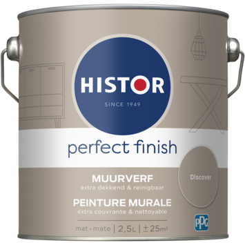 Histor Perfect Finish muurverf mat Discover 2,5 liter