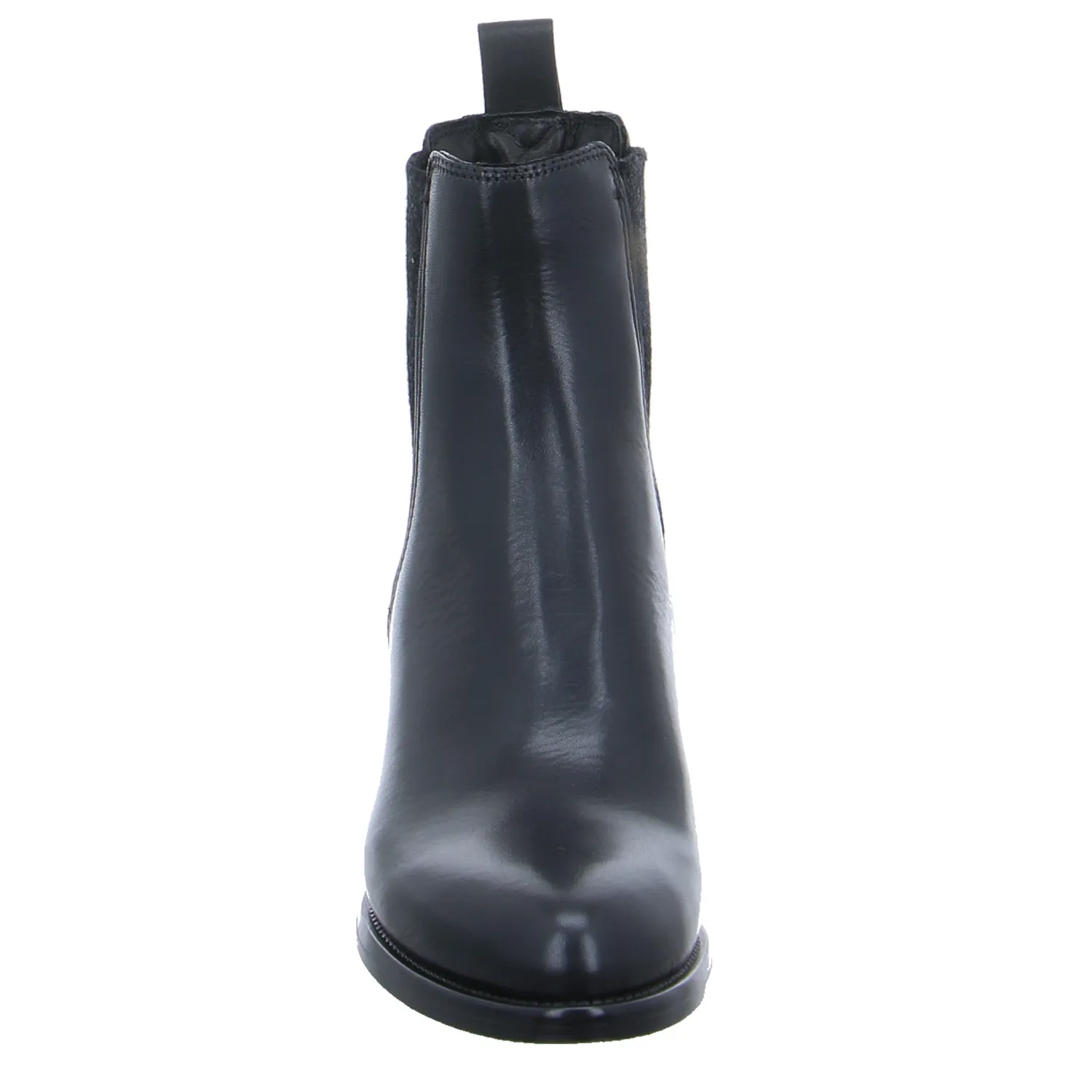 SCHUHENGEL Stiefelette Schwarz Leder