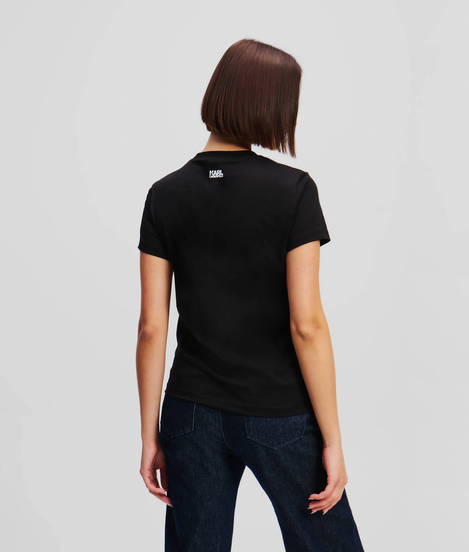 T-SHIRT À LOGO SUPERPOSÉ KARL
