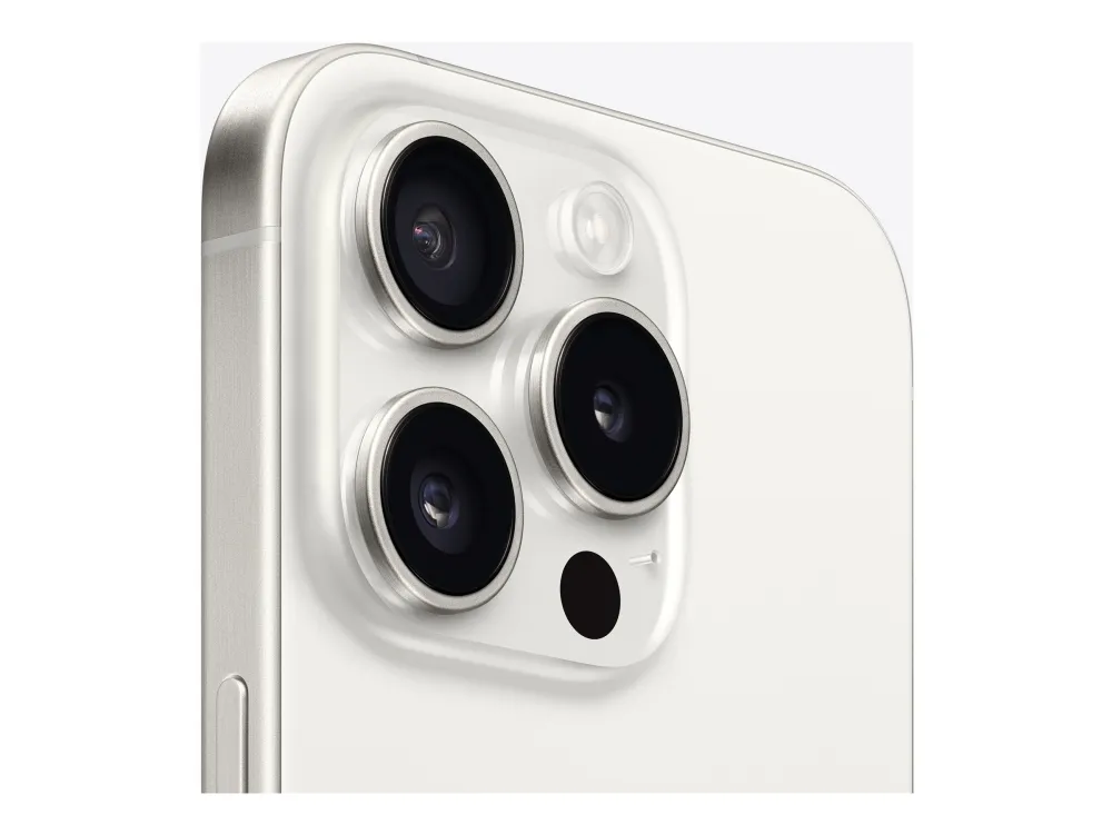 Apple | iPhone 15 Pro - 5G smartphone - 1TB - Hvidt Titanium