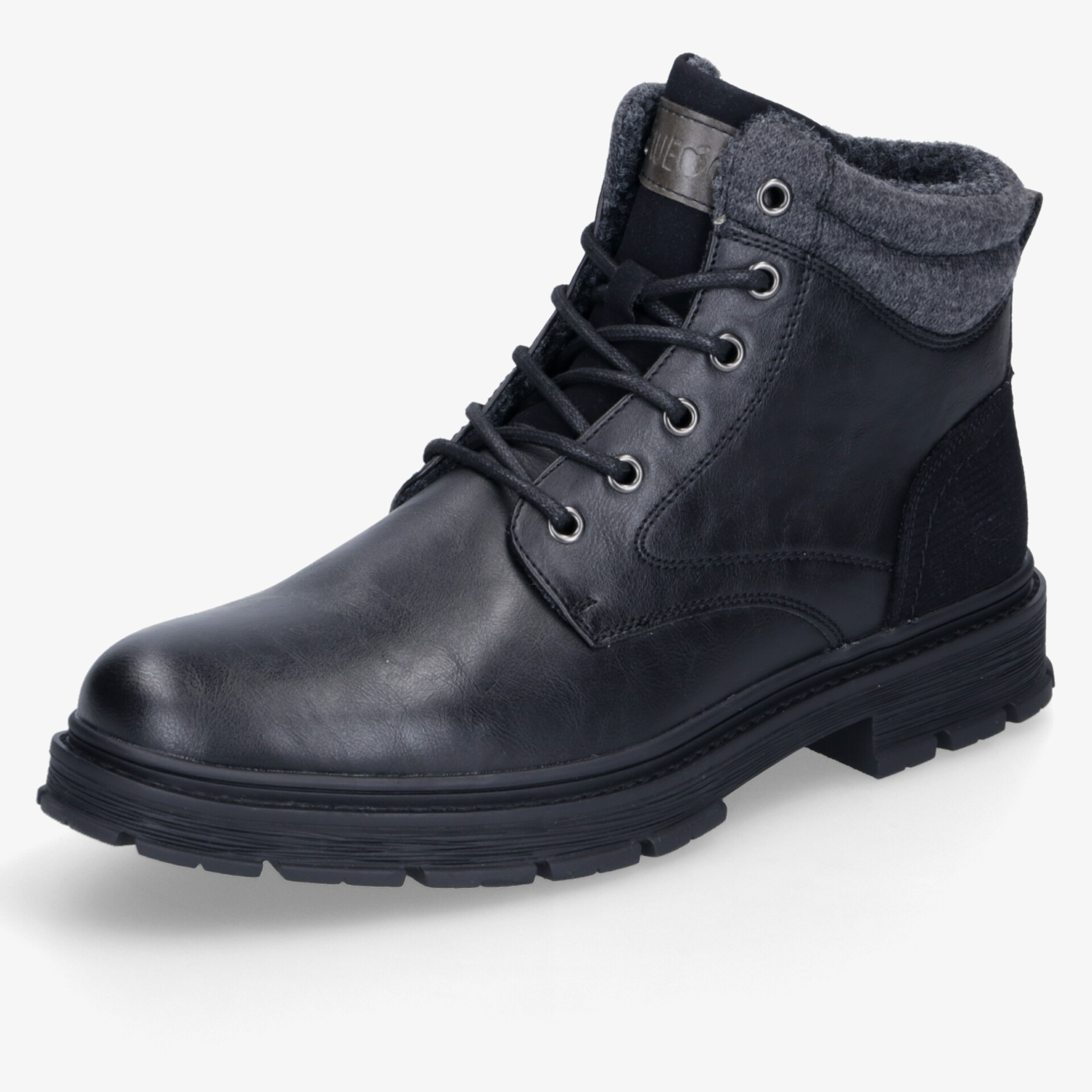 BLUE COX Herren Stiefeletten schwarz