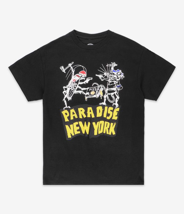 Paradise NYC Bronx vs Queens T-Shirt (black)