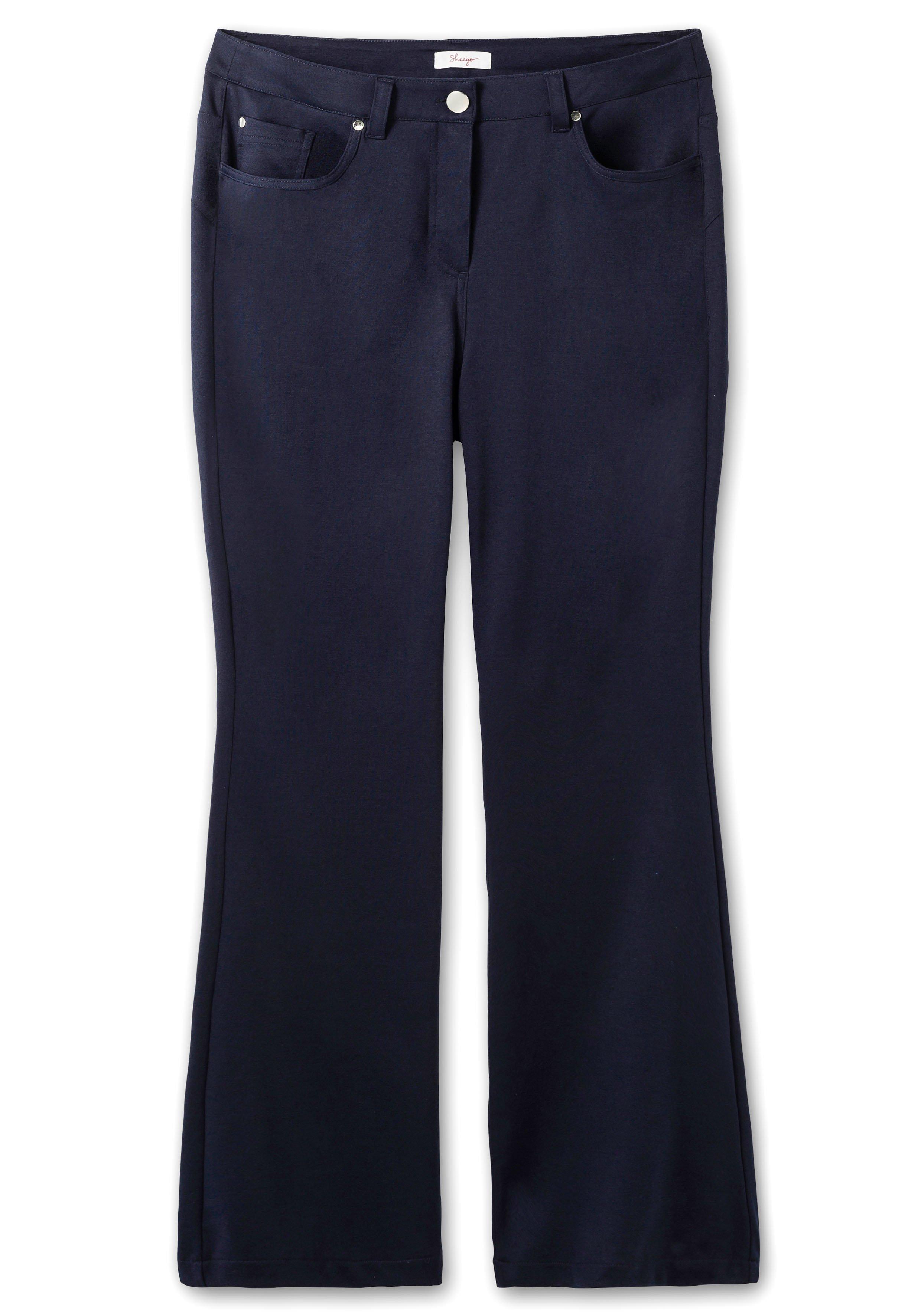 Bootcut-Hose in Five-Pocket-Form, elastische Qualität