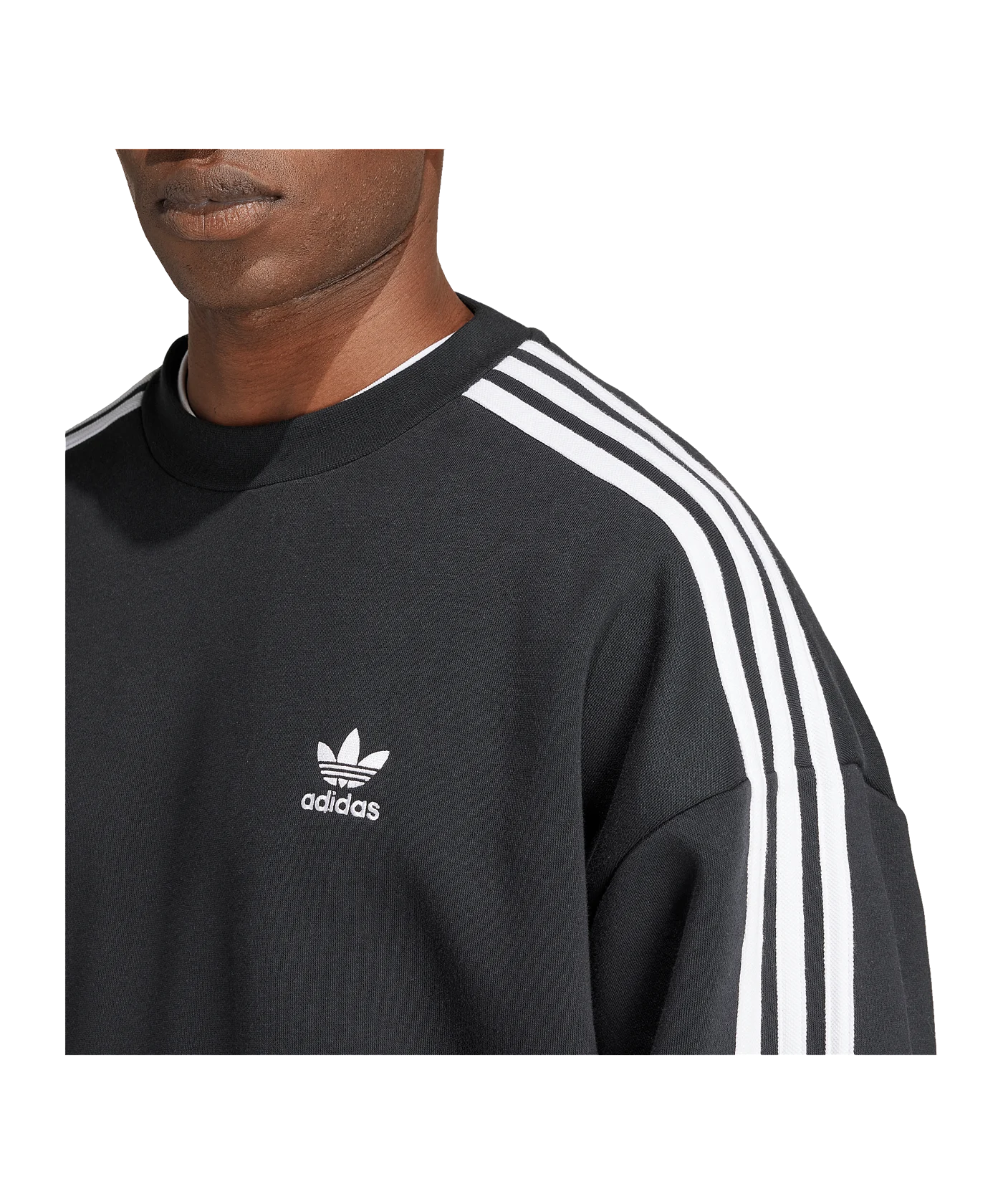 adidas Originals Oversized Sweatshirt Schwarz