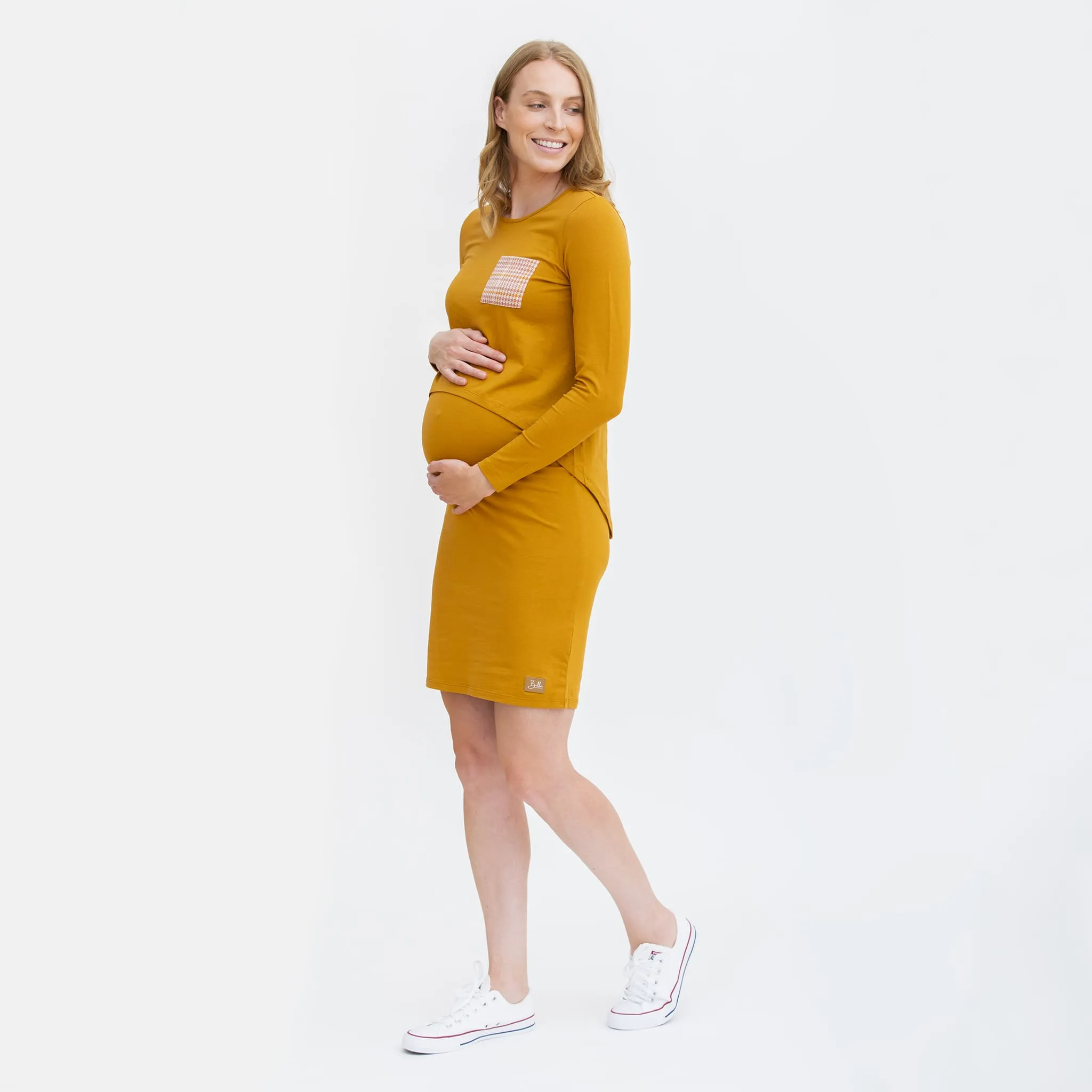 Bella Maternité Robe avec  Poche Maternité