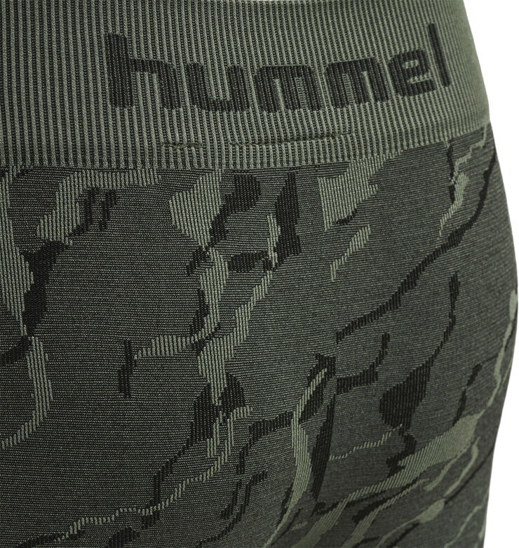 Hummel Spun Seamless træningstights Grøn
