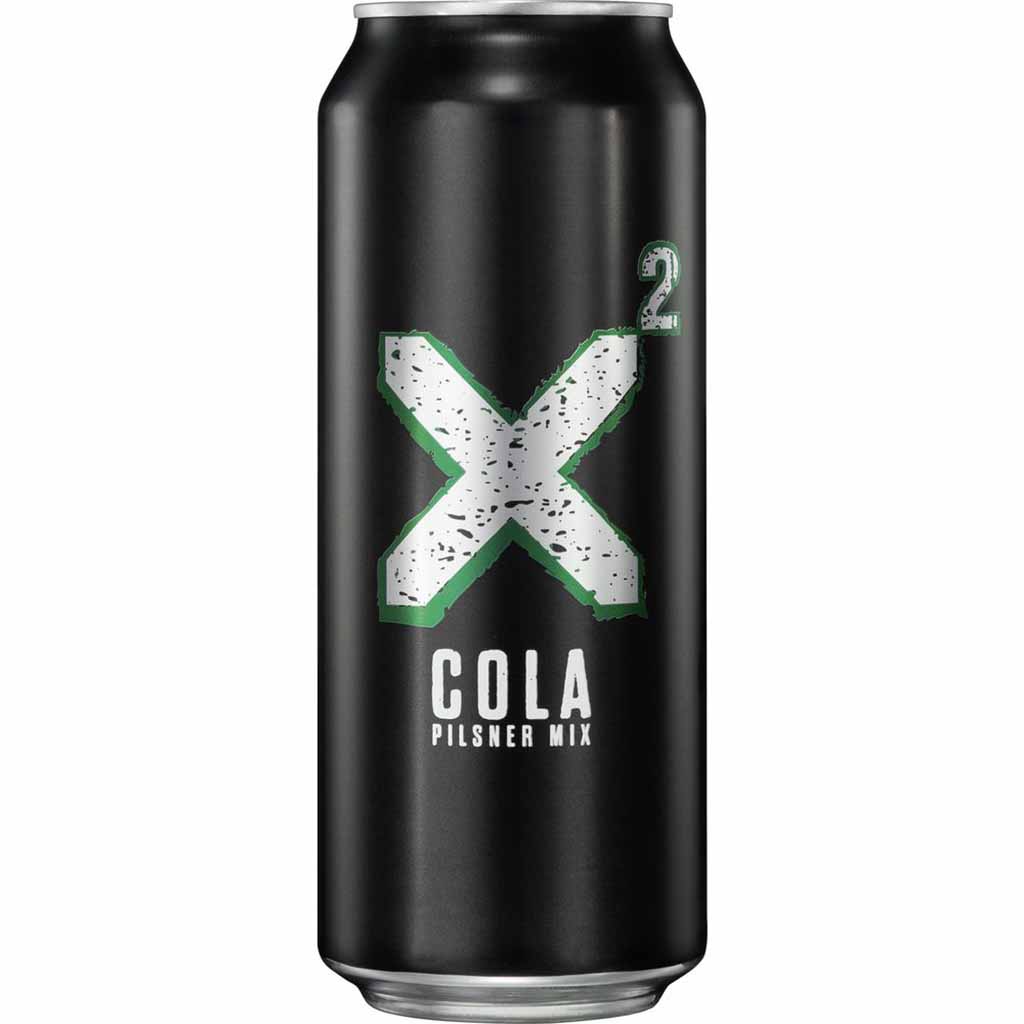 24x Licher X2 Biermischgetränk, Cola-Pilsener Mix 2,2% DOSE 0,5L=12L MHD:24.7.25