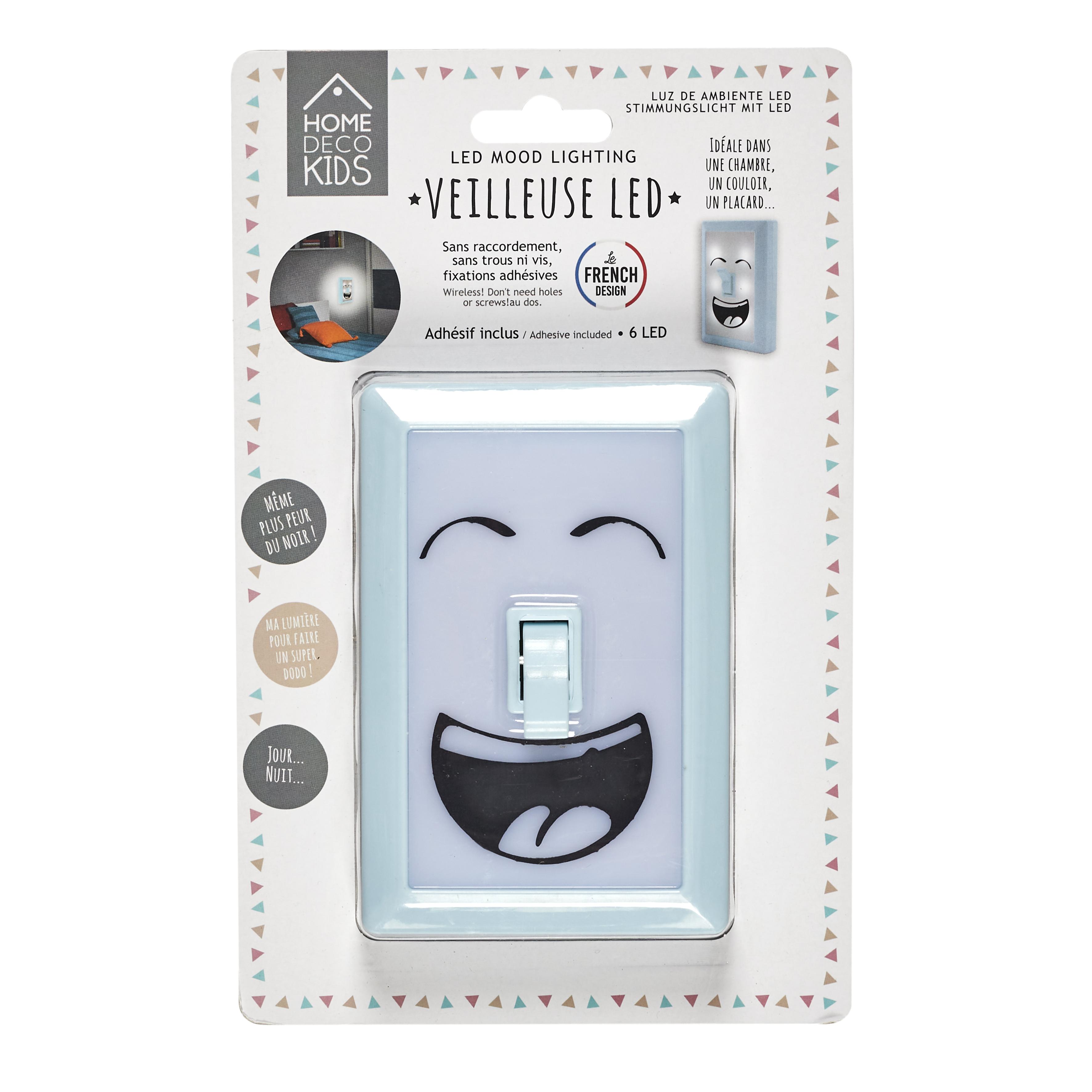 VEILLEUSE 6 LEDS A PILE