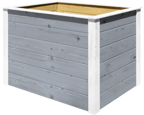 Weka Modular Classic verhoogde tuinbak, 98 x 69 x 69 cm, grijs