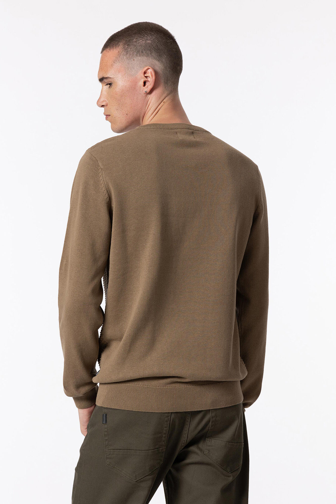 Suéter de malha jacquard