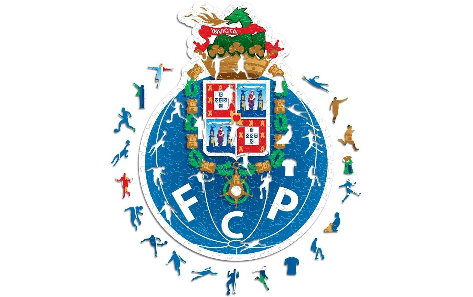 Puzzle »Iconic FC Porto – Logo« Holzart: Birke (Herkunftsland: China)