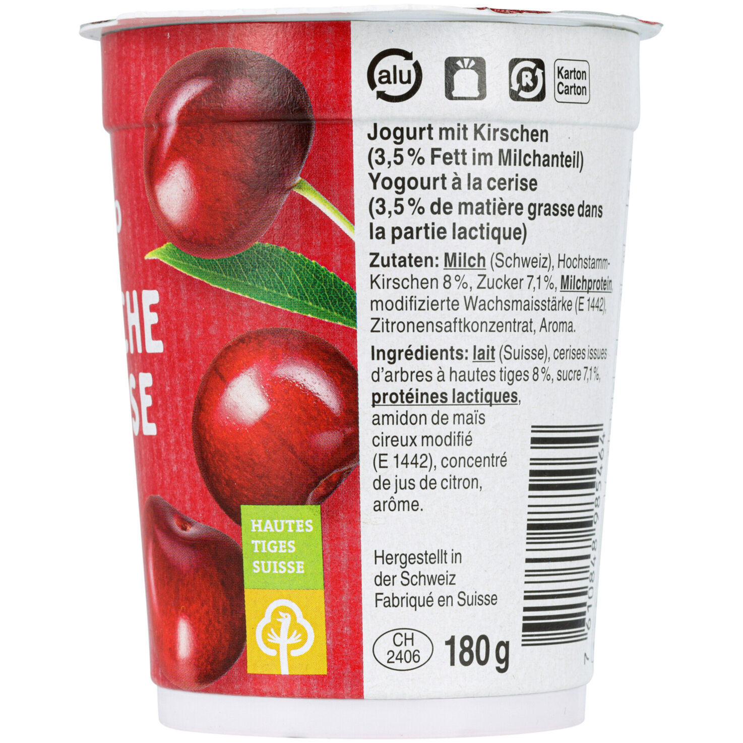 Joghurt Kirsche 2x180g
